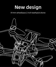 Load image into Gallery viewer, HGLRC Draknight Dragon Knight 2-inch Indoor and Outdoor Flying Huafei FPV Drone