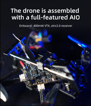 Load image into Gallery viewer, HGLRC Draknight Dragon Knight 2-inch Indoor and Outdoor Flying Huafei FPV Drone