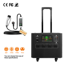 Load image into Gallery viewer, E-Mingze ES-3000C 3.5KW/3842WH mobile power Bank Station for All EV Cars New Energy Storage Smart Display LiFe battery