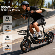 Load image into Gallery viewer, Xstarship Nulife/ FREEBOY H-14 250W/600W 14" E-Scooter IPX4 Foldable for Adults