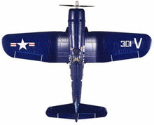 Load image into Gallery viewer, Fms Rc Plane 4 Channel Remote Control Airplane 800mm F4U Corsair V2 Blue RTF Without Reflex,Rc Planes for Adults Ready to Fly (Including Transmitter,Receiver,Charger)