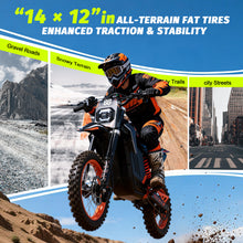 Load image into Gallery viewer, Xstarship-Nulife/Freebay Y88 Off-Road Electric Motorcycle: Hydraulic Oil Disc Brakes Spring Shock Absorption & 3-Speed Adjustable Modes Premium