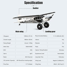 Load image into Gallery viewer, FMS Rc Planes for Adults Remote Control Airplane 1300MM (52") Piper PA-18 Super CUB with Reflex V2 6 Channel RTF Rc Airplanes Ready to Fly (Including Transmitter,Receiver,Charger)