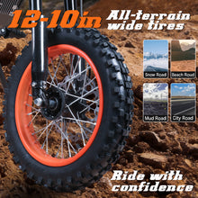 Load image into Gallery viewer, Xstarship Nulife/ FREEBOY Y66 Off-road Electric Dirt Bike 48V 30Ah Long Range E-Scooter with Hydraulic Disc Brake 12 Inch Off-road Tire for Adult