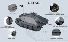 Load image into Gallery viewer, HOOBEN 1/16 RTR German Hetzer Jagdpanzer Master Painting Light Army Battle Tank 6655