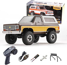 Load image into Gallery viewer, FMS 1/24 RC Crawler Officially Licensed Chevy K5 Blazer RC Car FCX24 RTR RC Pickup Truck SUV 4WD 2.4GHz Hobby RC Model 8km/h Mini Car RC Off-Road Remote Control Car