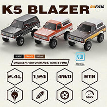 Load image into Gallery viewer, FMS 1/24 RC Crawler Officially Licensed Chevy K5 Blazer RC Car FCX24 RTR RC Pickup Truck SUV 4WD 2.4GHz Hobby RC Model 8km/h Mini Car RC Off-Road Remote Control Car