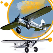 Load image into Gallery viewer, FMS Rc Planes for Adults Remote Control Airplane 1300MM (52&quot;) Piper PA-18 Super CUB with Reflex V2 6 Channel RTF Rc Airplanes Ready to Fly (Including Transmitter,Receiver,Charger)
