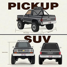 Load image into Gallery viewer, FMS 1/24 RC Crawler Officially Licensed Chevy K5 Blazer RC Car FCX24 RTR RC Pickup Truck SUV 4WD 2.4GHz Hobby RC Model 8km/h Mini Car RC Off-Road Remote Control Car