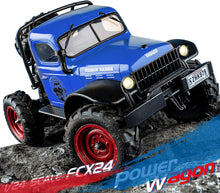 Load image into Gallery viewer, FMS Smasher 1/24 RC Crawler RTR, RC Monster Truck 4x4, 8+ kph 3-speeds Transmission Off-Road with Battery,USB Charger and 2.4Ghz Remote Control for Adult