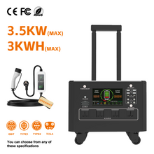 Load image into Gallery viewer, E-Mingze ES-3000B 3.5KW/3000WH mobile power Bank Station for All EV Cars New Energy Storage Smart Display LiFe battery