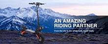 Load image into Gallery viewer, Xstarship Nulife/ FREEBOY H-6 2x1200W 11" E-Scooter Dual Motor Off-road FAT Tire IPX4 Foldable for Adults