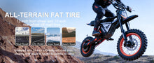 Load image into Gallery viewer, Xstarship Nulife/ FREEBOY Y66 Off-road Electric Dirt Bike 48V 30Ah Long Range E-Scooter with Hydraulic Disc Brake 12 Inch Off-road Tire for Adult