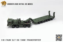 Load image into Gallery viewer, Hooben 1/16 RC Model RTR Faun Slt-56 Tank Transporter S6803F