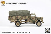 Load image into Gallery viewer, Hooben 1/16 OPEL Blitz WWII German 3T Medium-Duty Truck RC Model RTR NO. T6809F