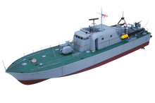 Load image into Gallery viewer, Arkmodel 1/32 Vosper Torpedo Boat Perkasa Fast Patrol Warship High-Speed Boats KIT No.7564K