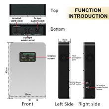 Load image into Gallery viewer, E-Mingze WP6000VA Home Intelligence Voltage&Frequency Stabilizer - Stable Power Real-Time Display