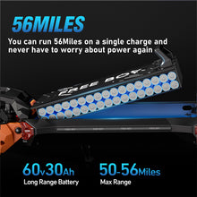 Load image into Gallery viewer, Xstarship Nulife/ FREEBOY H-9 3000W 11" E-Scooter Off-road IPX5 Foldable for Adults