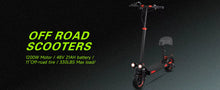 Load image into Gallery viewer, Xstarship Nulife/ FREEBOY J-11MAX 1200W 11" E-Scooter Smart Balance With Seat