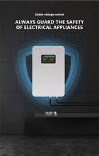Load image into Gallery viewer, E-Mingze WP6000VA Home Intelligence Voltage&Frequency Stabilizer - Stable Power Real-Time Display