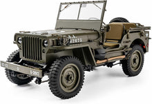 Load image into Gallery viewer, FMS Rochobby RC Car 112 1941 MB Scaler Willys Jeep Remote Control Crawler Military Truck 4x4 Offroad Vehicle with Transmitter Battery and Charger