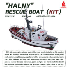 Load image into Gallery viewer, 1:48 Polish Halny Rescue Boat SAR Vessel KIT