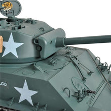 Load image into Gallery viewer, Amazon returned 1:10 US FURY M4A3E8 Sherman Medium Tank RTR Half Metal Item No.6620