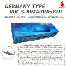 Load image into Gallery viewer, 1:48 GERMANY TYPE VIIC SUBMARINE KIT