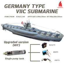 Load image into Gallery viewer, 1:48 GERMANY TYPE VIIC SUBMARINE KIT