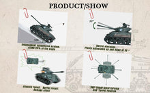 Load image into Gallery viewer, Amazon returned 1:10 US FURY M4A3E8 Sherman Medium Tank RTR Half Metal Item No.6620