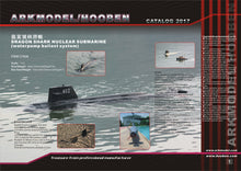 Load image into Gallery viewer, Amazon returned ARKMODEL 1/72 DRAGON SHARK II WITH PISTON TANK RC SUBMARINE KIT