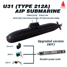 Load image into Gallery viewer, 1:48 Germany U31 212A TYPE Aip Submarine Kit