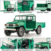 Load image into Gallery viewer, FMS 1/12 RC Crawler Toyota FJ45 Official RTR Green 2.4GHz 4WD Brushed Remote Control Car RTR RC Truck Vehicle Models Hobby Grade RC Carwith Intelligent Lighting for Adults Kids