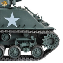 Load image into Gallery viewer, Amazon returned 1:10 US FURY M4A3E8 Sherman Medium Tank RTR Half Metal Item No.6620
