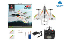 Load image into Gallery viewer, X450 RC Airplane Brushless Vertical Takeoff LED Glider Fixed Wing 2.4G 6CH 3D/6G