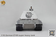 Load image into Gallery viewer, HOOBEN 1/16  German E100 Super Heavy Tank Krupp Turret World War II Item No.6606