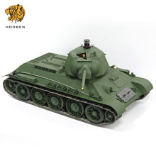 Load image into Gallery viewer, HOOBEN 1/10 T-34/76 SOVIET MEDIUM TANK(MOD. 1942 HEXAGONAL TURRET SOFT EDGE) RTR NO.6777