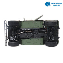 Load image into Gallery viewer, HG-P408(Upgraded) 1/10 2.4G 4WD RC Truck 16CH US Military Truck With Light And Sound