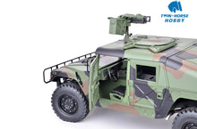 Load image into Gallery viewer, HG-P408(Upgraded) 1/10 2.4G 4WD RC Truck 16CH US Military Truck With Light And Sound
