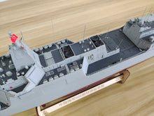 Load image into Gallery viewer, 1/200 PLA NAVY TYPE 055 LARGE MISSILE DESTROYER WARSHIP MODEL KIT NO.7503