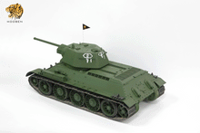 Load image into Gallery viewer, HOOBEN 1/10 T-34/76 SOVIET MEDIUM TANK(MOD. 1942 HEXAGONAL TURRET SOFT EDGE) RTR NO.6777