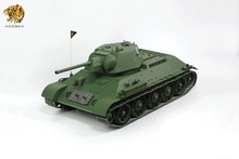 Load image into Gallery viewer, HOOBEN 1/10 T-34/76 SOVIET MEDIUM TANK(MOD. 1942 HEXAGONAL TURRET SOFT EDGE) RTR NO.6777