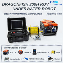 Load image into Gallery viewer, ThorRobotics NEW ROV Underwater Drone Camera Dragonfish 200H With Manipulator Arm