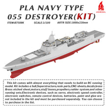 Load image into Gallery viewer, 1:100 PLA NAVY TYPE 055 DESTROYER