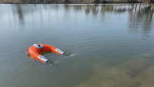 Load and play video in Gallery viewer, THOR-ROBOTICS MB1000X WATER SUFACE RESCUE ROBOT REMOTE CONTROL POWER LIFEBUOY UNMANNED MARINE SAR LIFE-SAVING
