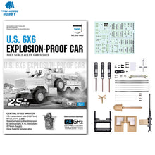 Load image into Gallery viewer, HG-P602 (High configuration) 6WD RC Truck 1/12 2.4G US 6*6 Army Military Truck
