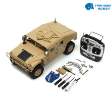 Load image into Gallery viewer, HG-P408 1/10 2.4G 4WD RC Truck US Military Vehicl Without Battery