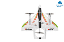 Load image into Gallery viewer, X450 RC Airplane Brushless Vertical Takeoff LED Glider Fixed Wing 2.4G 6CH 3D/6G