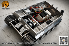 Load image into Gallery viewer, Hooben 1/6 Full Metal Tiger-1 Mid-production WWII heavy tank RTR radio control model
