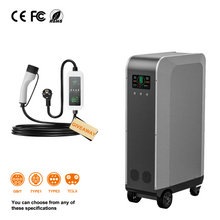 Load image into Gallery viewer, E-Mingze ES-6000C 6KW/30720WH mobile power Bank Station for All EV Cars New Energy Storage&nbsp;Smart Display LiFe battery
